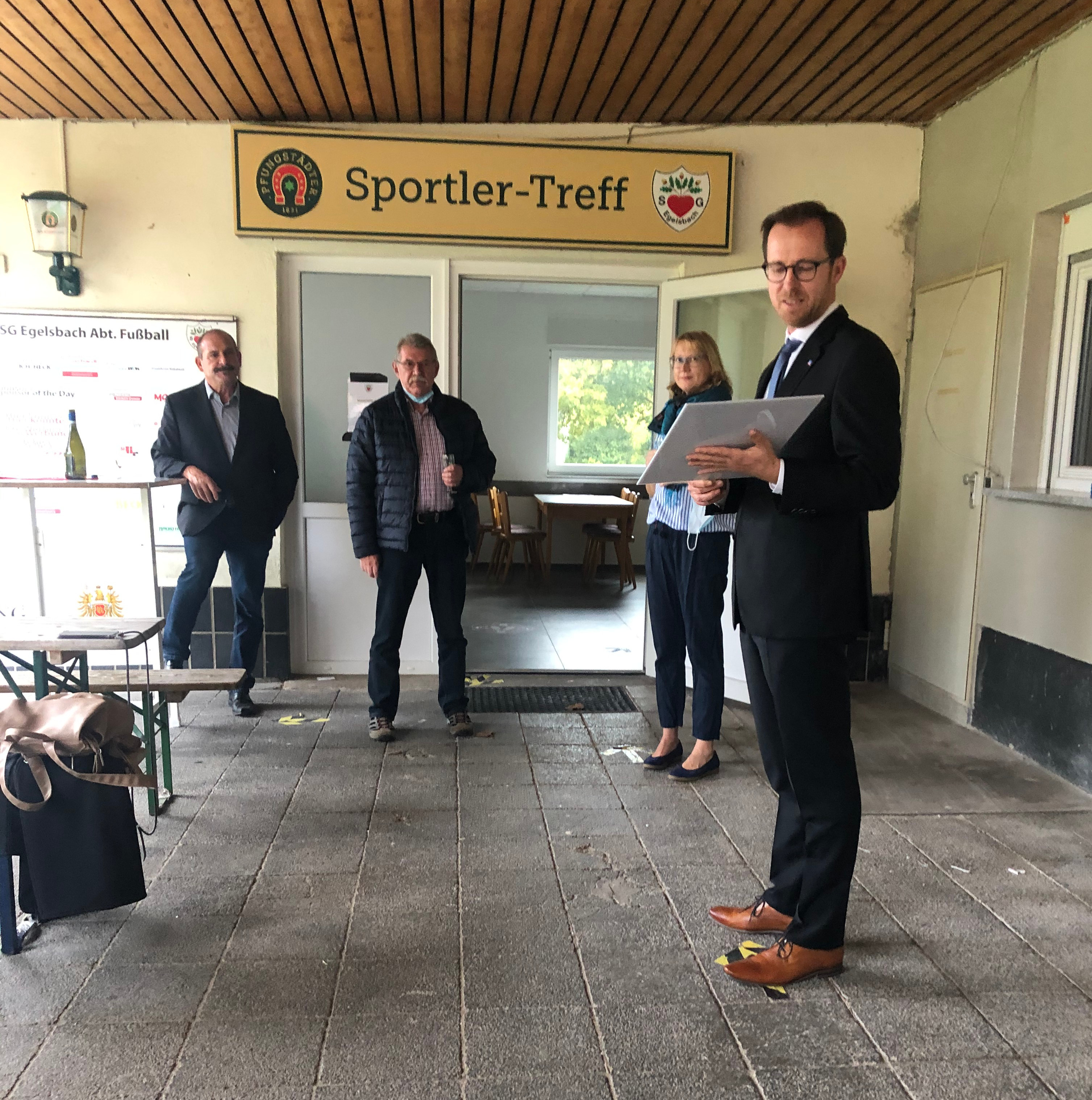 Sterne des Sports 2020: Preisverleihung vor Sportler-Treff der SG Egelsbach 